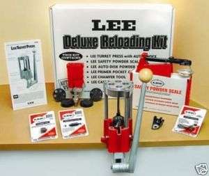 LEE Deluxe 4 HoleTurret Press Reloading Kit #90928, NEW  