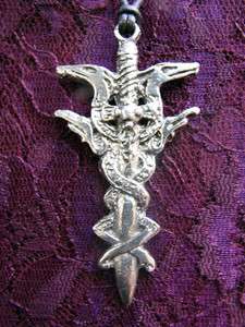 Norse Broadsword Pewter Pndnt Wicca Pagan Asatru Viking  
