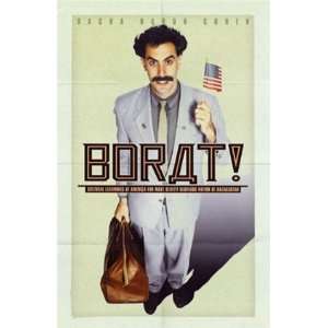  Borat Sacha Baron Cohen Comedy Movie Poster 24 x 36 inches 