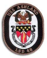USS ASHLAND LSD 48 Dock Landing Ship  