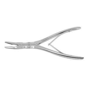  Konig Bone Rongeurs, Beyer Double Action, Curved Tip, 7 