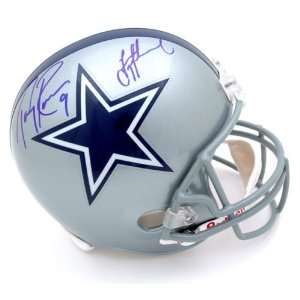 Tony Romo and Troy Aikman Dallas Cowboys Autographed Full Size Replica 