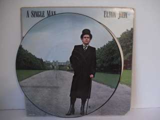 Elton John / A Single Man 1978 MCA Picture Disc  