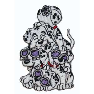  Disney 101 Dalmatians Dog Group Iron On Movie Patch DS 213 