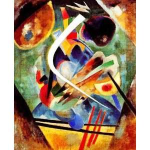  Kandinsky Art Reproductions and Oil Paintings: White Line 
