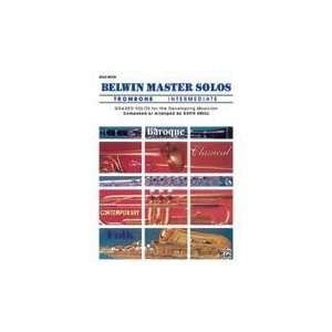   Master Solos  Volume 1  Trombone   Music Book: Musical Instruments