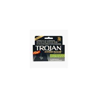  Trojan Extended Pleasure Desensitizing Condoms, Box of 12 