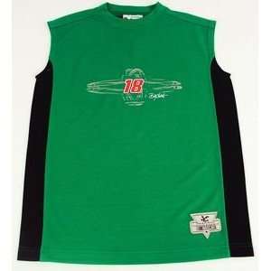  Bobby Labonte MAKE ME AN OFFER Green Muscle Youth Tee 