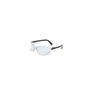 Uvex Bandido Safety Glasses, Frame, Black, Lens, Clear, Uvextreme, Uom 