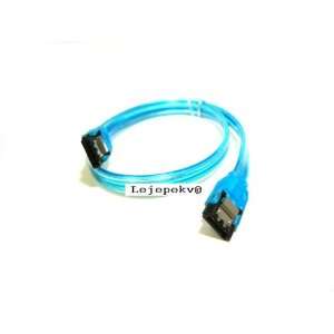 SATA2 Cables w/Locking Latch / UV Blue   18 Inches