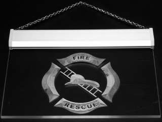 i901 b Firefighter Helmet Ladder Fire NEW Light Sign  
