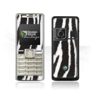  Design Skins for Sony Ericsson K200i   Zebra Fur Design 