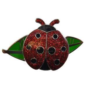  Navika KICKS CANDY Ladybug Glitzy Ball Marker with Leaf Shoe 
