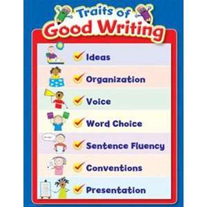 Creative Teaching Press Ctp4336 Traits Of Good Writing Small Chart