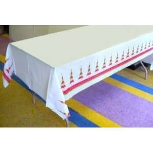   Chic Christmas Plastic Banquet Tablecloth 54 x 108
