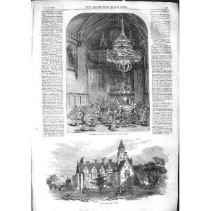    1855 Dejeuner Bilton Grange Rugby Banqueting Hall: Home & Kitchen