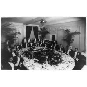   dining table,formal dinner,banquets,eating,crowds,1895: Home & Kitchen