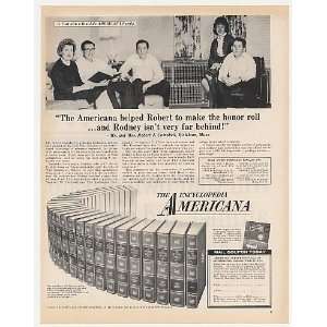   Campbell Family Encyclopedia Americana Print Ad