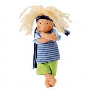   Kathe Kruse Waldorf 7 Inch Mini Its Me Doll   Junge Boy: Toys & Games