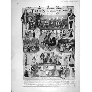  1906 TRUTHS DOLL SHOW ALBERT HALL GRAPHIC FLYING MILE 
