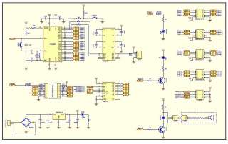 MCU BOARD   DEVELOPMENT AVR EASY168 ATMega168 Arduino  