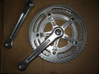 Campagnolo Nuovo Record Triple Crankset, 53/49/45 tooth rings.  