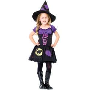 Purple Witch Costume Child Medium 8 10: Toys & Games
