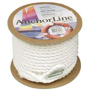  Twisted Nylon Anchor Line (Size  1/2 Length 250 Case 