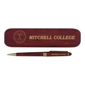    WOOD PENSET CHERRY MITCHELL COLLEGE+SEAL