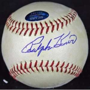  Ralph Kiner Signed Game Used 53 54 Home Run Baseball 
