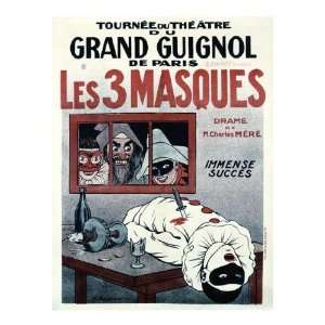  Andrien Barrere   Theatre De Grand Guignol / Les 3 Masques 