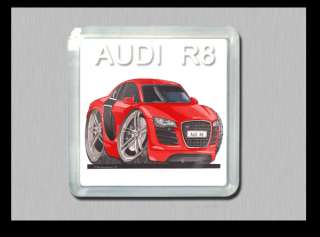 AUDI R8 Red Official Koolart Drink Mug Coaster  