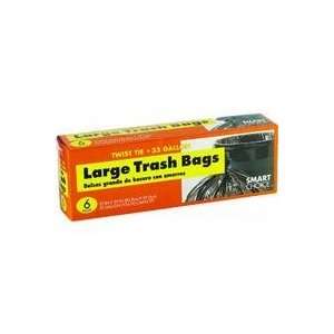    6 Count 33 Gallon Trash Bag   Dollar Program: Home Improvement
