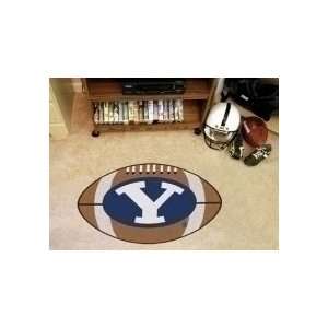  BYU Cougars 22 x 35 FOOTBALL Mat: Sports & Outdoors