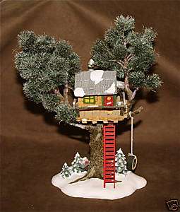 DEPARTMENT 56   TREETOP TREE HOUSE   RETIRED IN 2004  