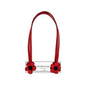  Cindys Button Purse Strap Miss Nae 32 Red Everything 