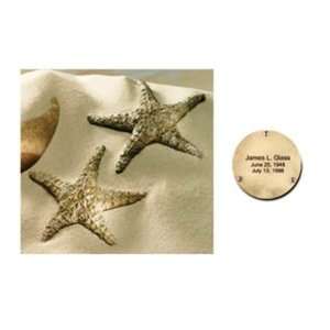  Solid Bronze Starfish Keepsake Urn: Home & Kitchen