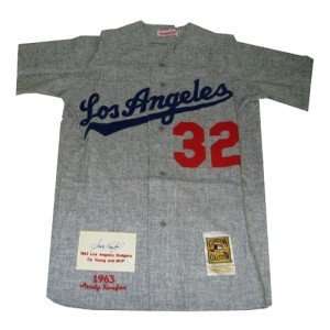   LOS ANGELES DODGERS SANDY KOUFAX AUTOGRAPHED JERSEY: Everything Else