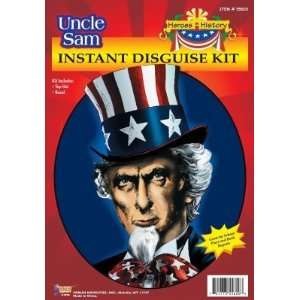  Forum Novelties 196304 Heroes in History Uncle Sam Hat and 