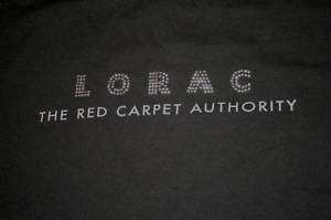LORAC Red Carpet Authority Shirt Carol Shaw size L  