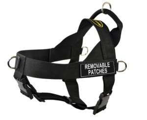 No Pull Dog Harness with Removable Velcro Patch Label  
