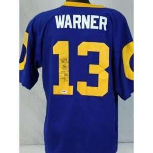 Kurt Warner Signed Jersey   Authentic   Autographed NFL Jerseys 
