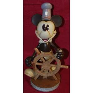  Disney Steamboat Mickey Bobblehead Large Toys & Games