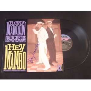  Barry Manilow   Hey Mambo   Signed Autographed Record 