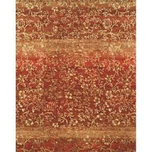  Tracy Porter Collection Verdigris Red 79x99 Area Rug 