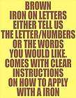 inch iron on letters  