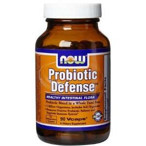  NOW Foods   Probiotic Defense 90 vcaps (Pack of 2): Health 