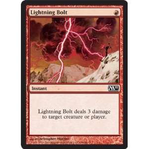  Lightning Bolt   Magic 2011 (M11)   Common Toys & Games