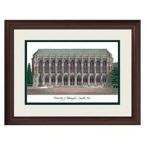  University of Washington Alumnus Alumnus 14x18 Mahogany 