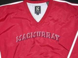 MacMurray College Highlanders IL Pullover Jacket XXL 2X  